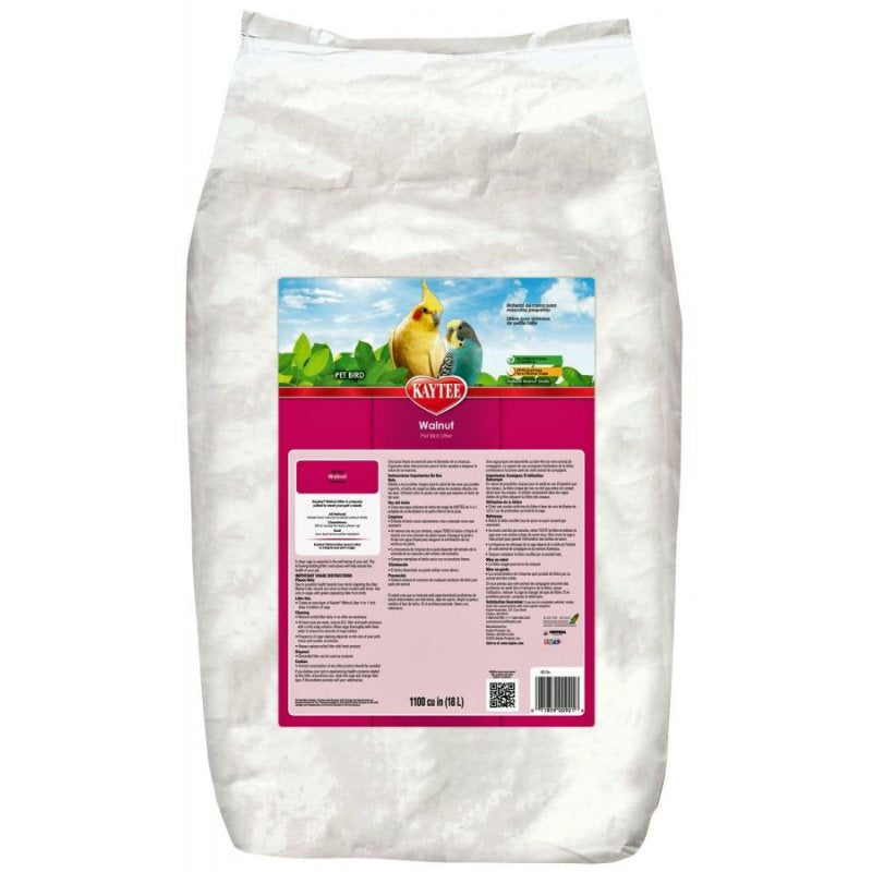 25 lb Kaytee Walnut Pet Bird Litter