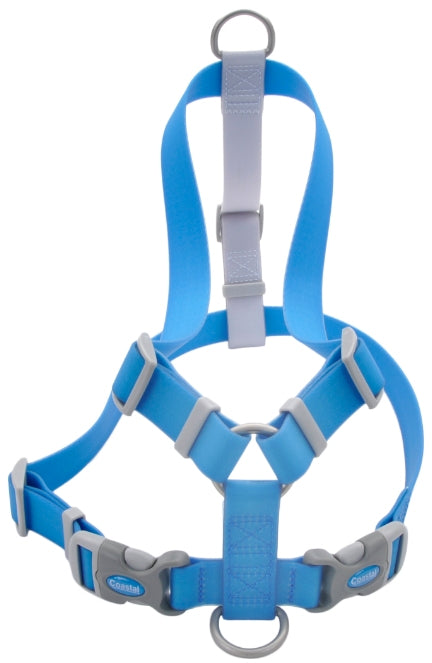 X-Small - 1 count Coastal Pet Pro Waterproof Dog Harness 3/4" Aqua