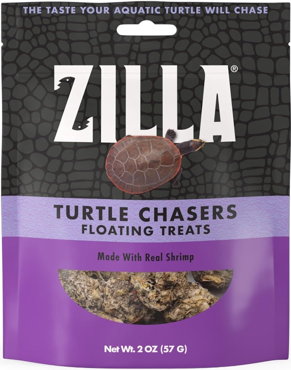 2 oz Zilla Turtle Chasers Floating Treats Shrimp