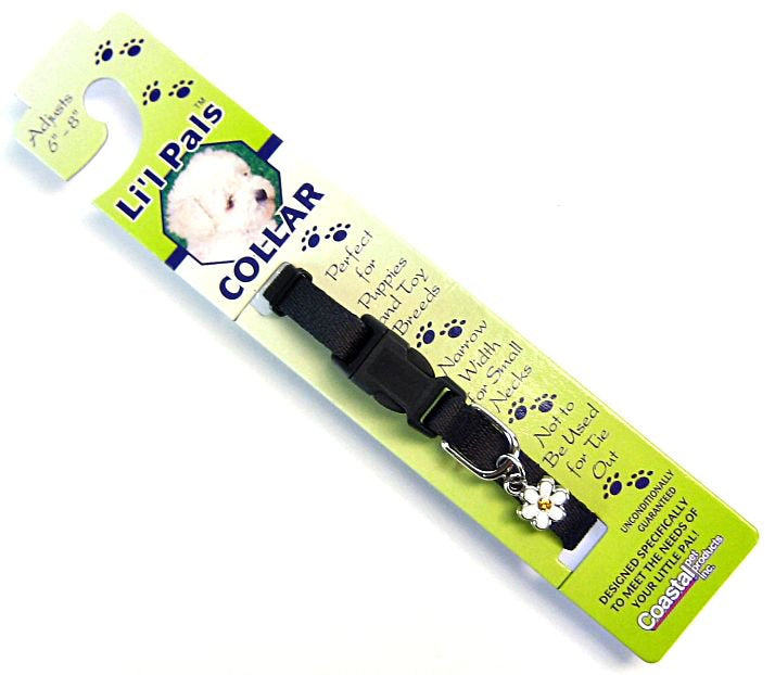 5-7"L x 5/16"W Lil Pals Adjustable Collar Black