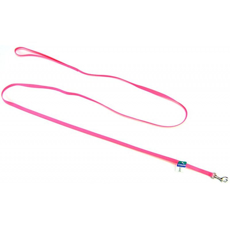 6 feet x 3/8"W Coastal Pet Single Nylon Lead Neon Pink