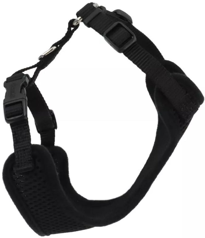 XX Small - 1 count Coastal Pet Comfort Soft Adjustable Cat Harness Black