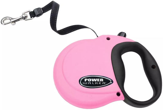 X-Small Coastal Pet Power Walker Retractable Dog Leash Pink