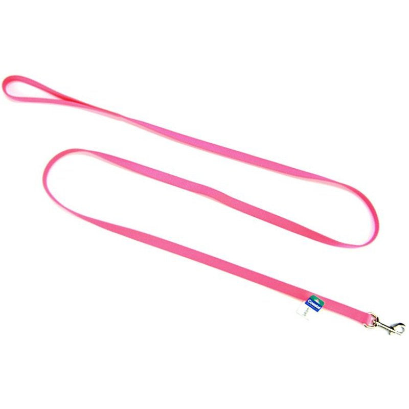 6 feet x 5/8"W Coastal Pet Single Nylon Lead Neon Pink