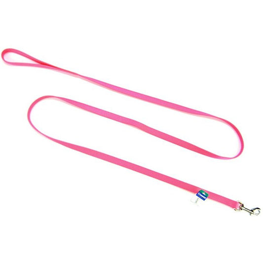 6 feet x 5/8"W Coastal Pet Single Nylon Lead Neon Pink