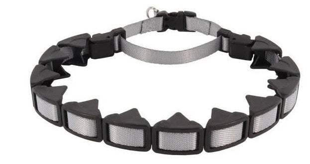 16" long Coastal Pet Natural Control Training Collar Gray