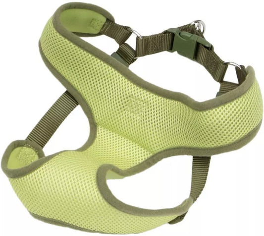 X-Small - 1 count Coastal Pet Comfort Soft Wrap Adjustable Dog Harness Lime