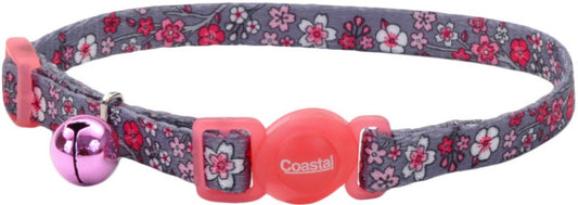 12"L x 3/8"W Coastal Pet Safe Cat Breakaway Collar Pink Cherry