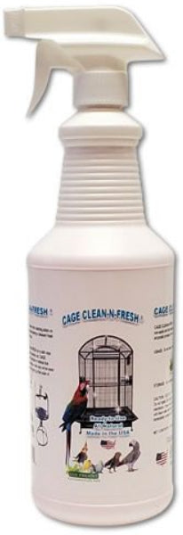 32 oz AE Cage Company Cage Clean n Fresh Cage Cleaner Fresh Peppermint Scent