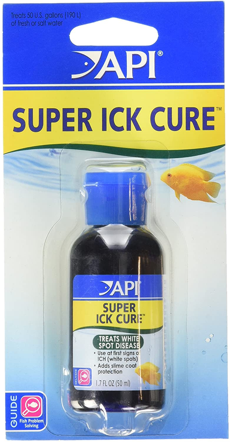 1.7 oz API Super Ick Cure Treats White Spot Disease