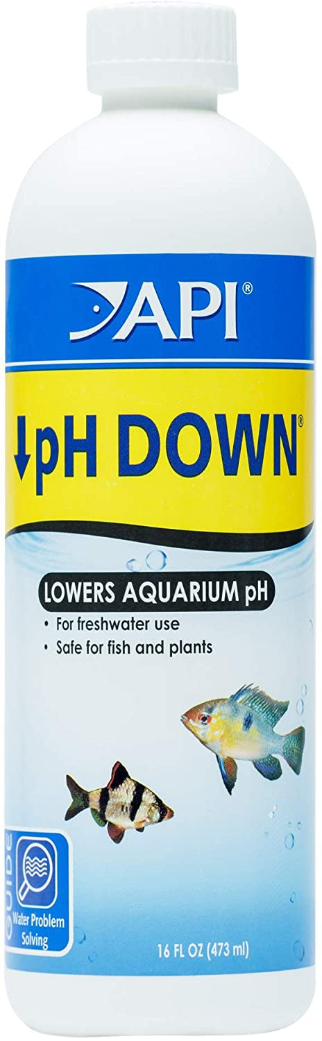 16 oz API pH Down Lowers Aquarium pH for Freshwater Aquariums