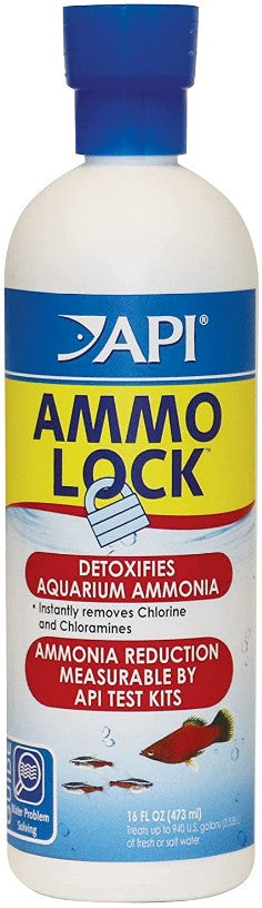 16 oz API Ammo Lock Detoxifies Aquarium Ammonia