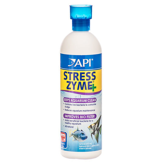 16 oz API Stress Zyme Plus Bio Filtration Booster