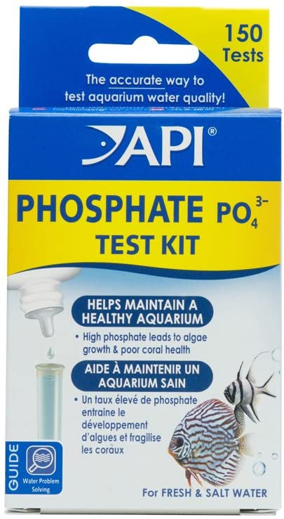 1 count API Phosphate Test Kit for Freshwater and Saltwater Aquariums