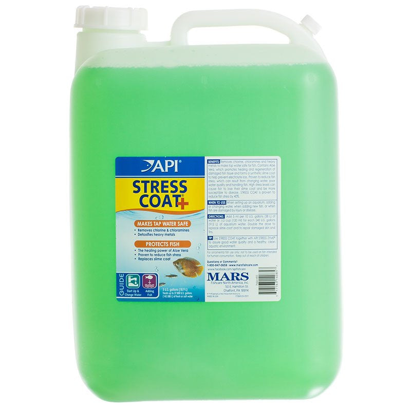 5 gallon API Stress Coat + Fish and Tap Water Conditioner