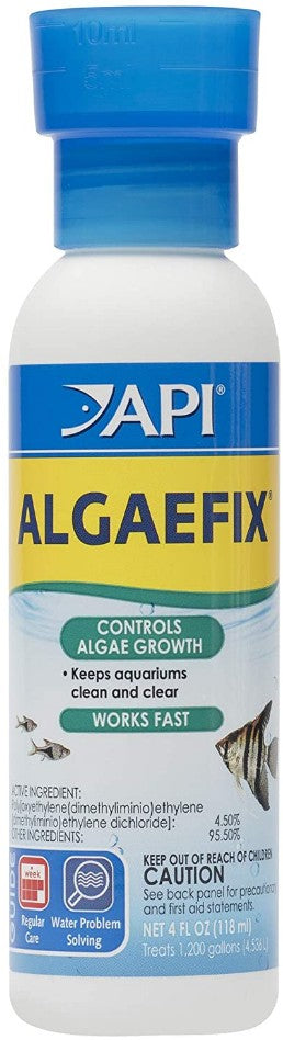 4 oz API AlgaeFix Controls Algae Growth for Freshwater Aquariums