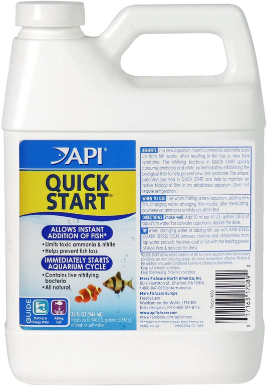 32 oz API Quick Start Water Conditioner