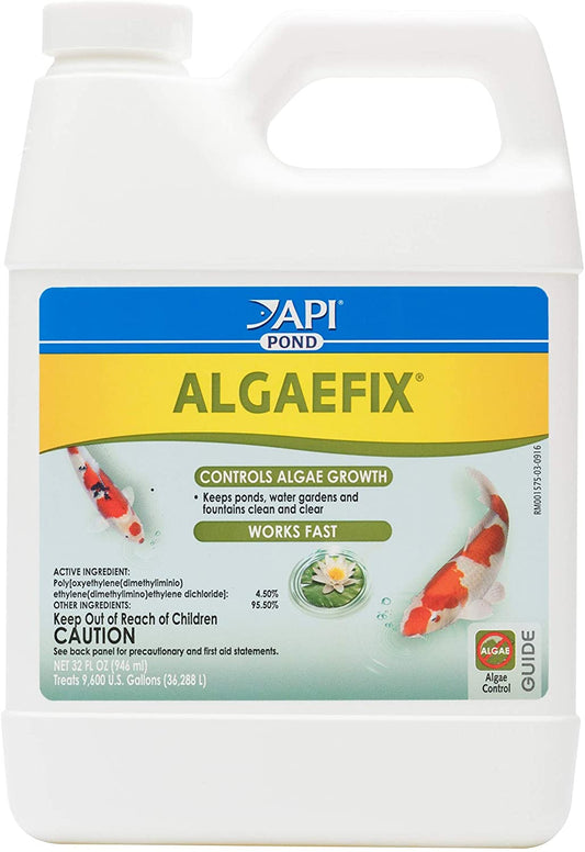 32 oz API Pond AlgaeFix Controls Algae Growth and Works Fast