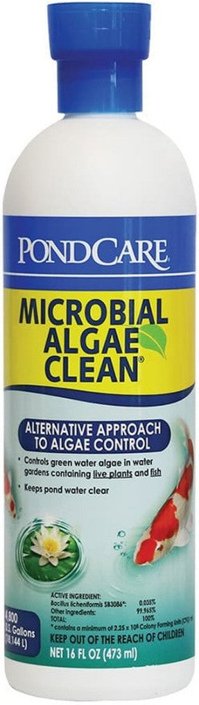 16 oz API PondCare Microbial Algae Clean Alternative Approach to Algae Control