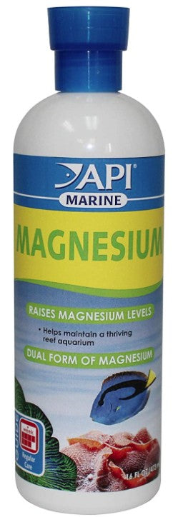 16 oz API Marine Magnesium Raises Magnesium Levels in Reef Aquariums