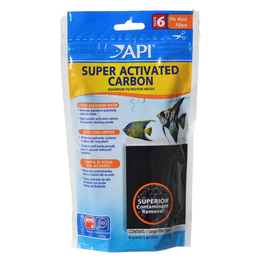 1 count API Super Activated Carbon Size 6