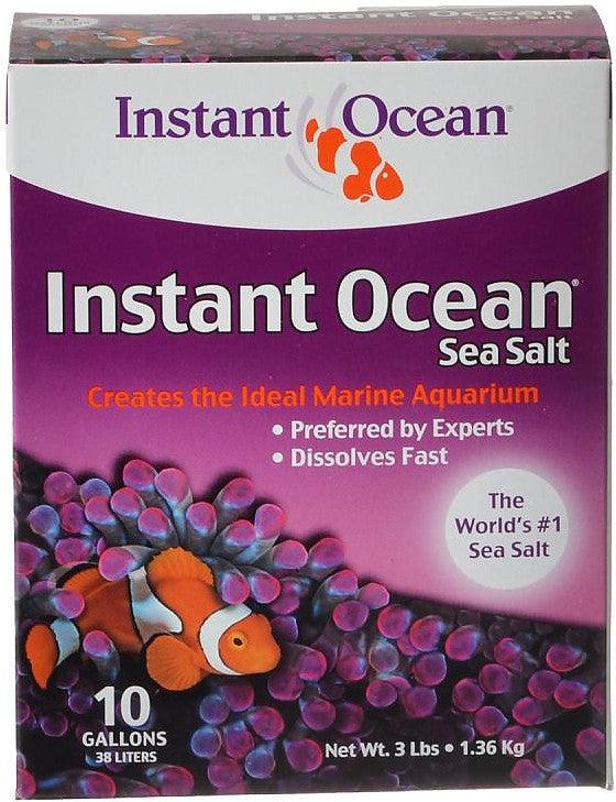 10 gallon Instant Ocean Sea Salt for Marine Aquariums