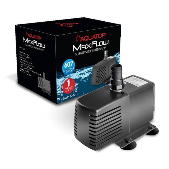 607 GPH Aquatop Max Flow Submersible Pump for Aquariums