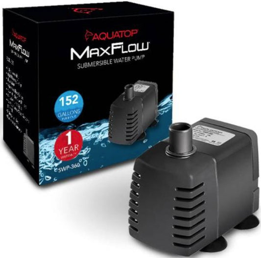 152 GPH Aquatop Max Flow Submersible Pump for Aquariums