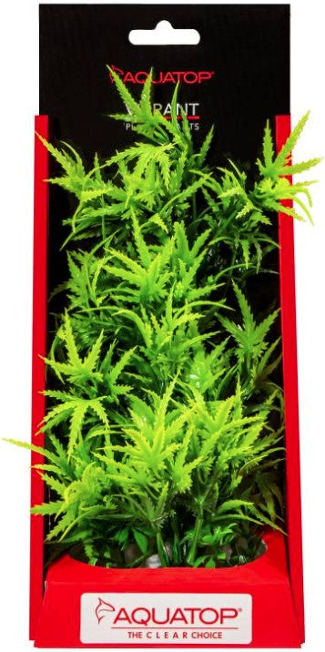 10" tall Aquatop Vibrant Garden Aquarium Plant Green