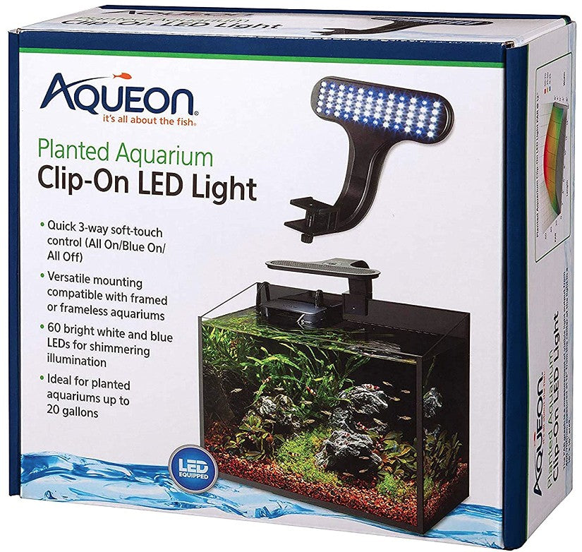 1 count Aqueon Planted Aquarium Clip-On LED Light