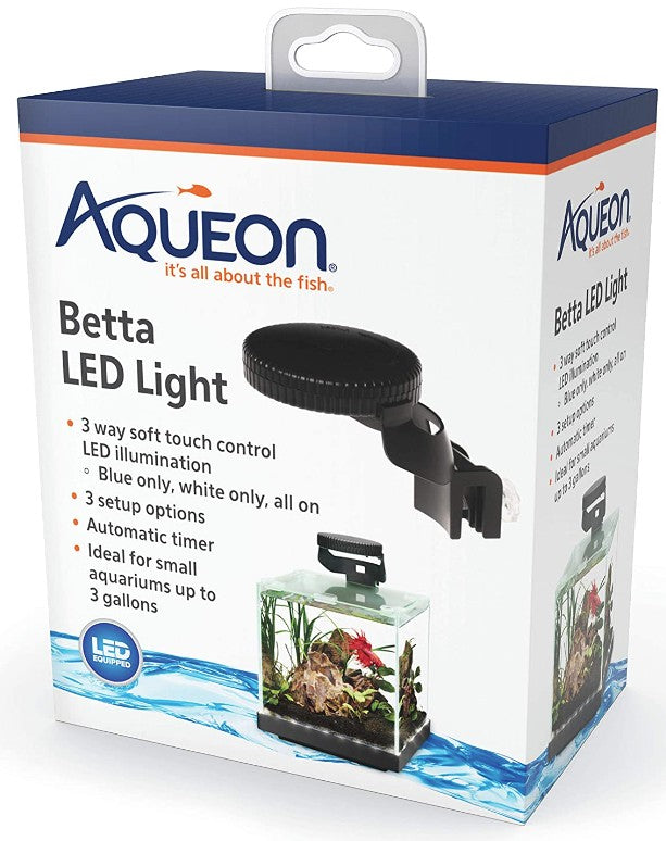 1 count Aqueon Betta LED Light for Aquariums up to 3 Gallons