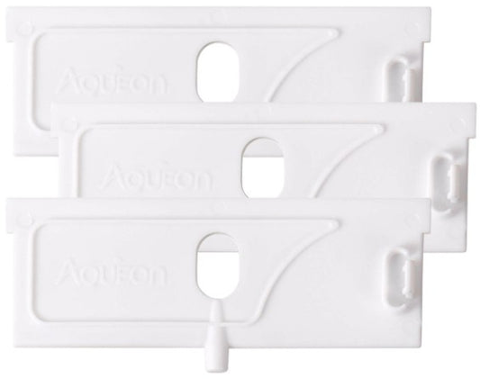 3 count Aqueon ProScraper 3.0 Twist and Click Plastic Replacement Blades