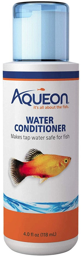 4 oz Aqueon Water Conditioner Makes Tap Water Safe for Fish