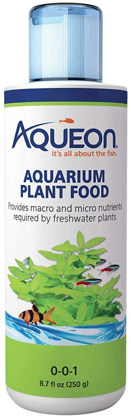 8.7 oz Aqueon Aquarium Plant Food Provides Macro and Micro Nutrients