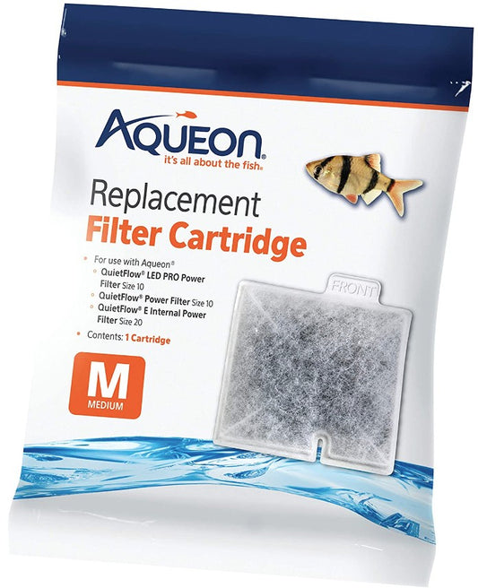 1 count Aqueon QuietFlow Replacement Filter Cartridge Medium