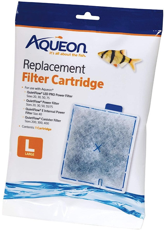 1 count Aqueon QuietFlow Replacement Filter Cartridge Large