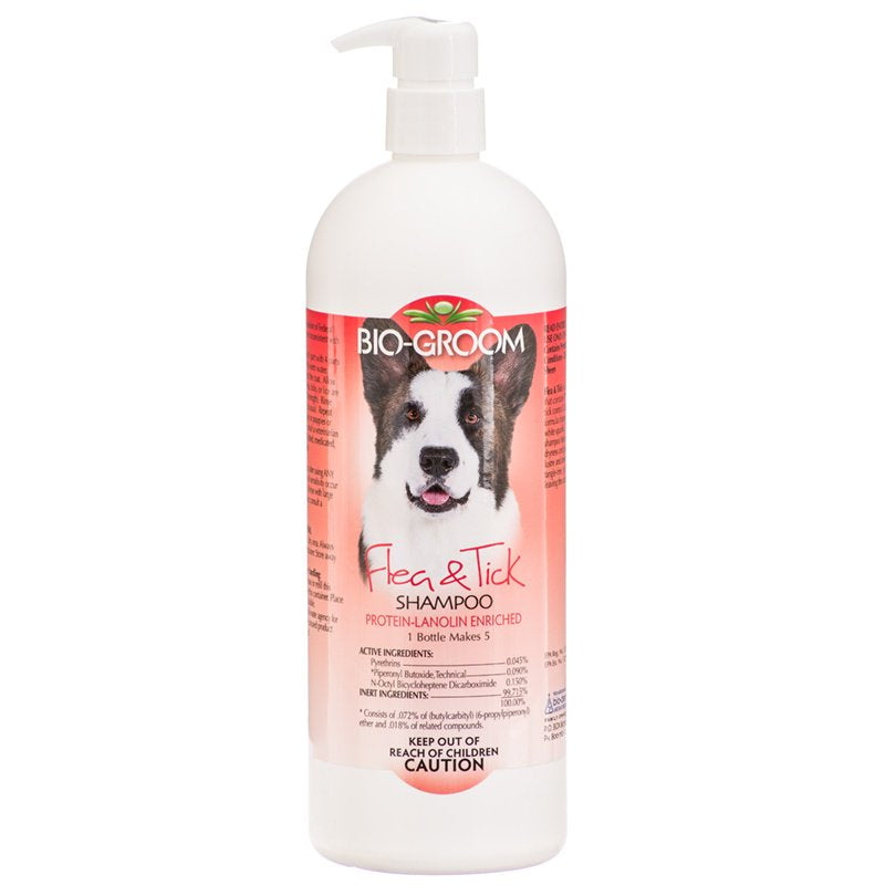 32 oz Bio Groom Flea and Tick Shampoo