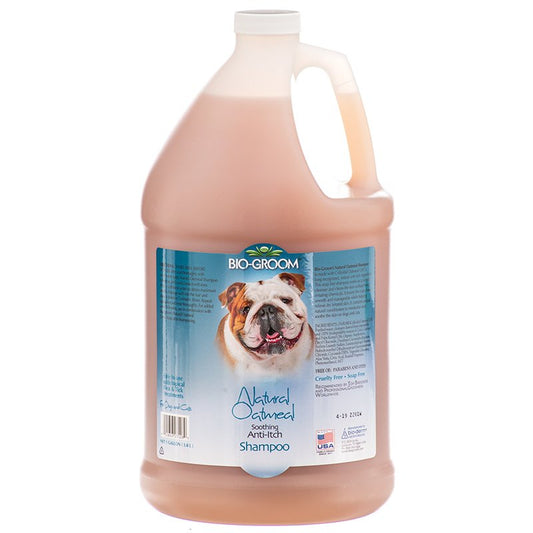 1 gallon Bio Groom Natural Oatmeal Soothing Anti-Itch Shampoo