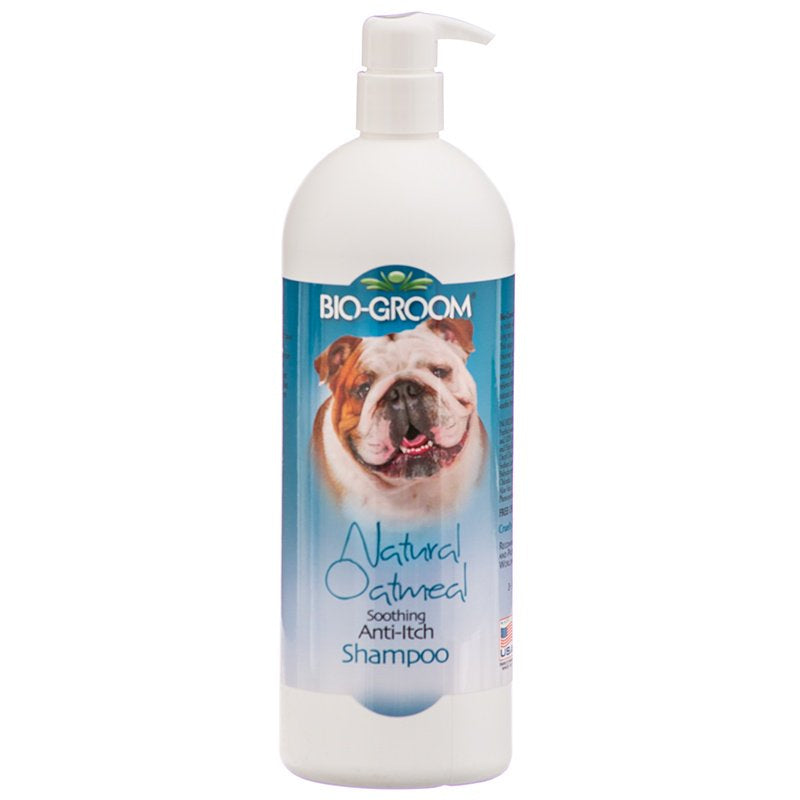 32 oz Bio Groom Natural Oatmeal Soothing Anti-Itch Shampoo