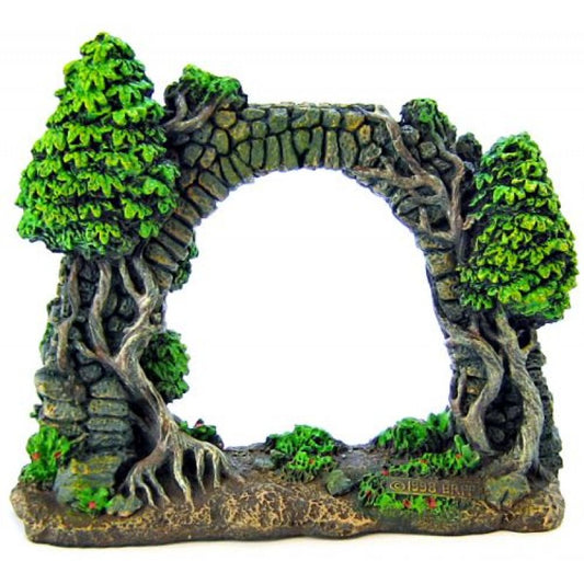 1 count Blue Ribbon Exotic Environments Cobblestone Archway Aquarium Ornament