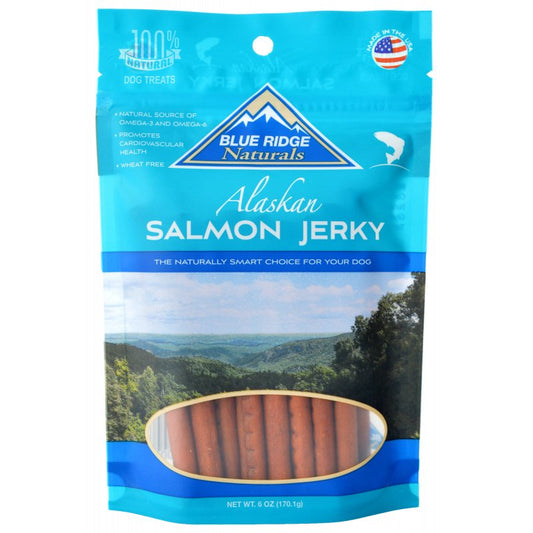 6 oz Blue Ridge Naturals Alaskan Salmon Jerky