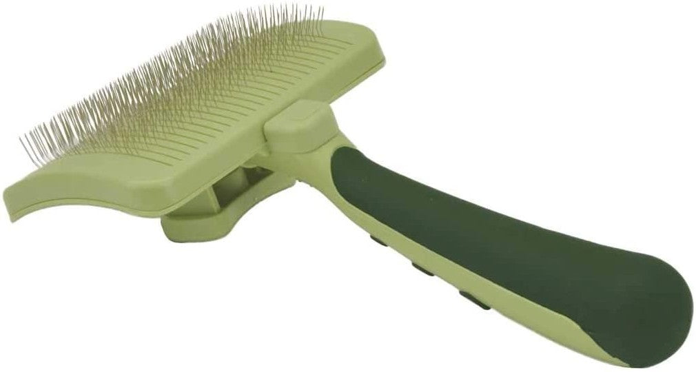 Medium - 1 count Safari Self Cleaning Slicker Brush for Dogs