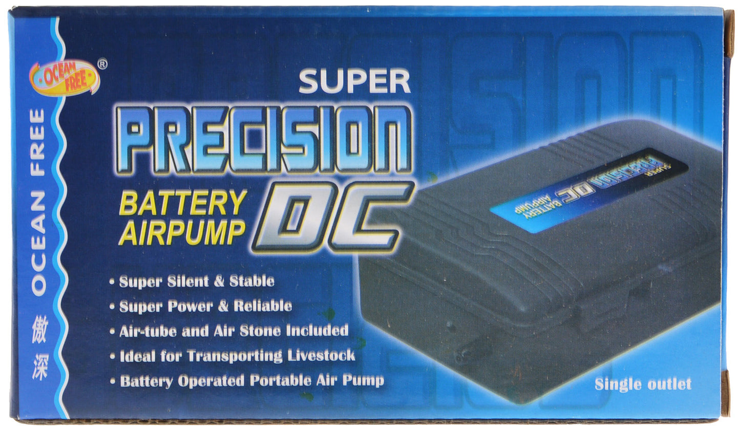 1 count Via Aqua Super Precision Battery Powered Air Pump