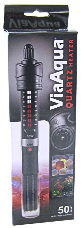 50 watt Via Aqua Quartz Heater for Aquariums