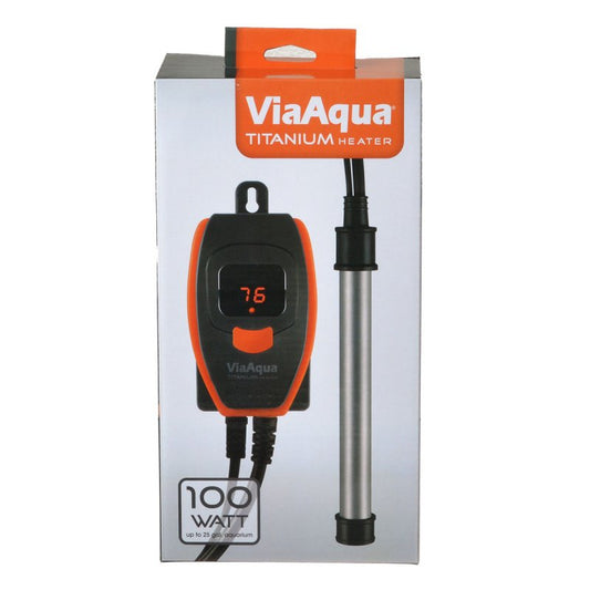 100 watt Via Aqua Titanium Heater for Aquariums