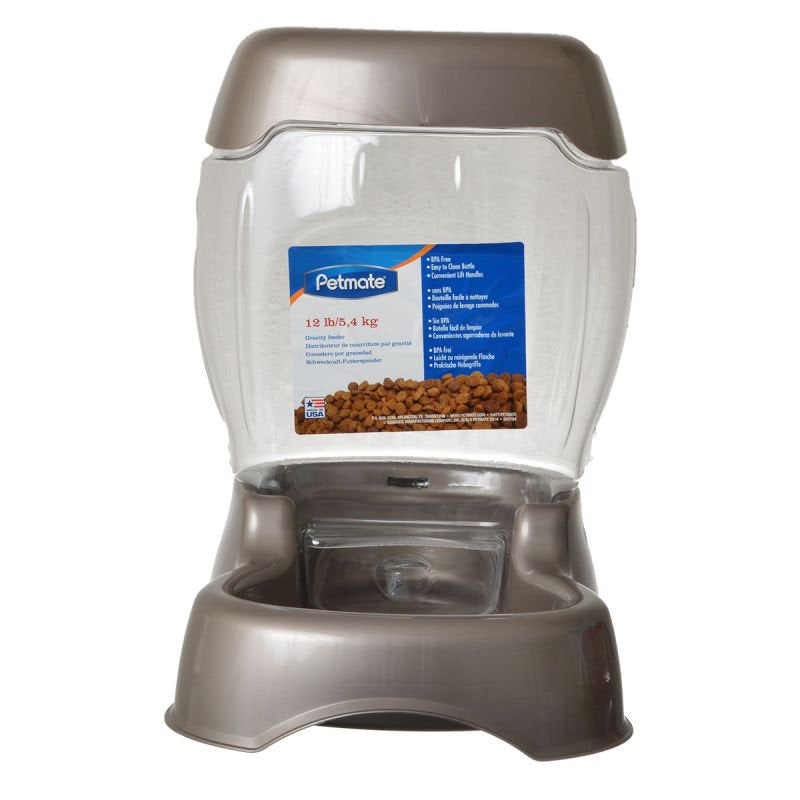 Large - 1 count Petmate Cafe Pet Feeder Pearl Tan