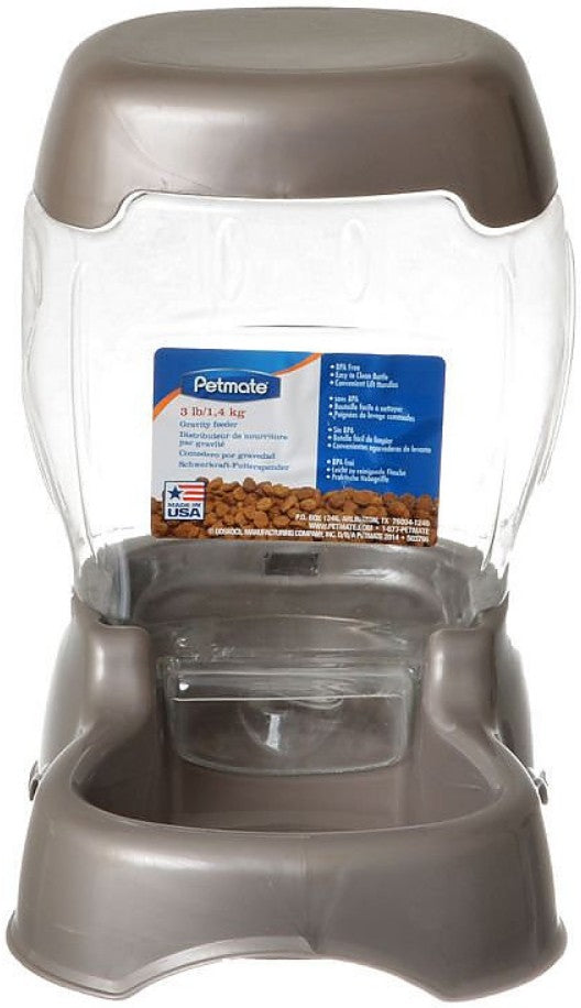 Small - 1 count Petmate Cafe Pet Feeder Pearl Tan