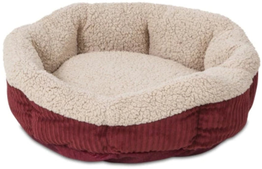 1 count Aspen Pet Self Warming Pet Bed Spice and Cream