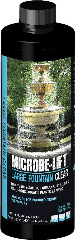 16 oz Microbe Lift Large Fountain Clear