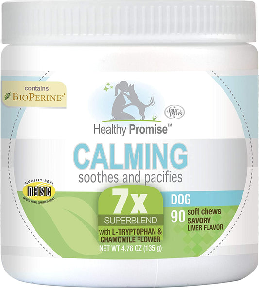 90 count Four Paws Healthy Promise Calming Aid for Dogs